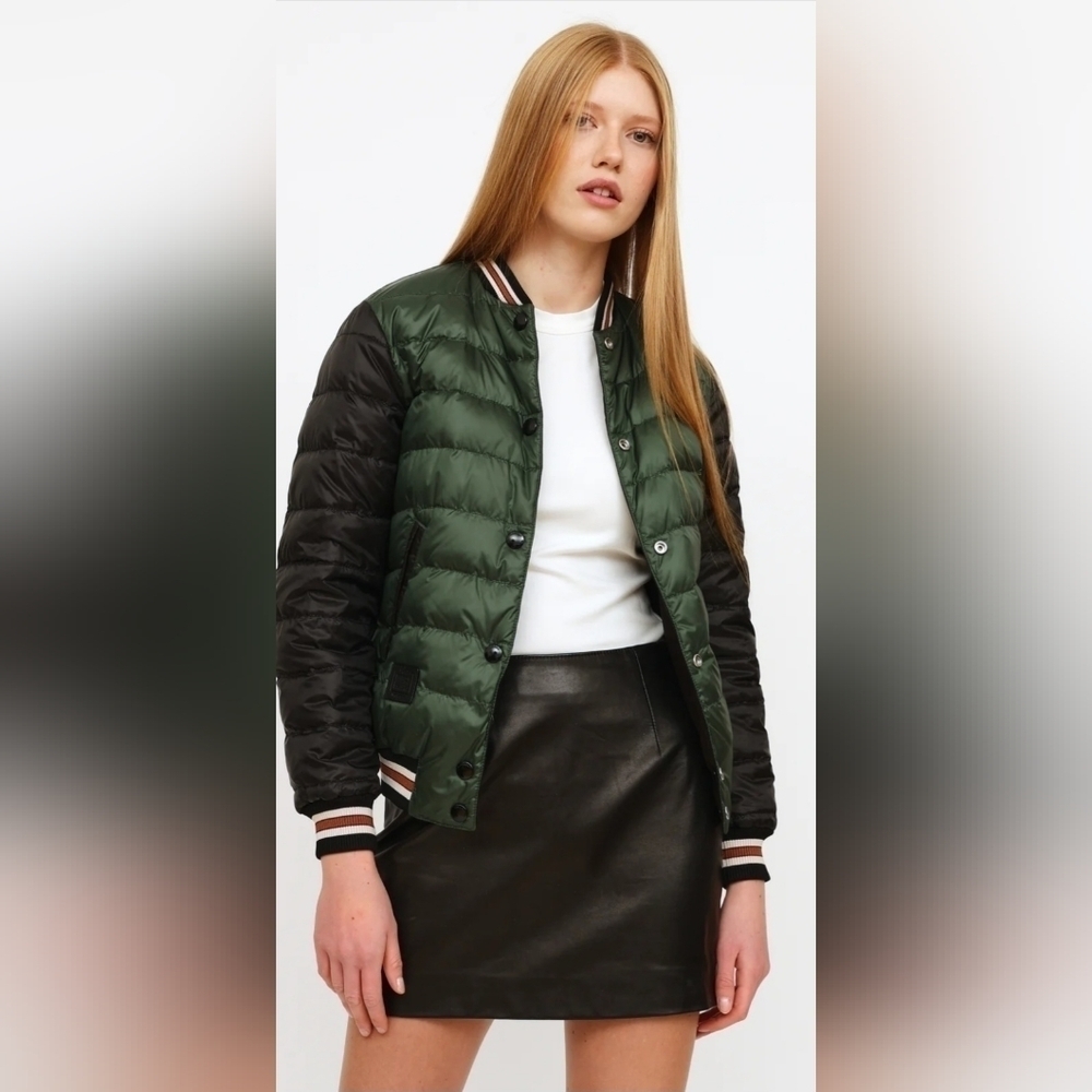 Coach Reversible  Puffer Bomber Jacket